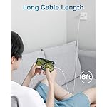 i Phone Charger Fast Charging-20W USB-C Block with 6 Ft Cord [MFi Certified] Compatible with IP 14/13/12/11/X Series, i Pad & More [3 Pack] - Image 5