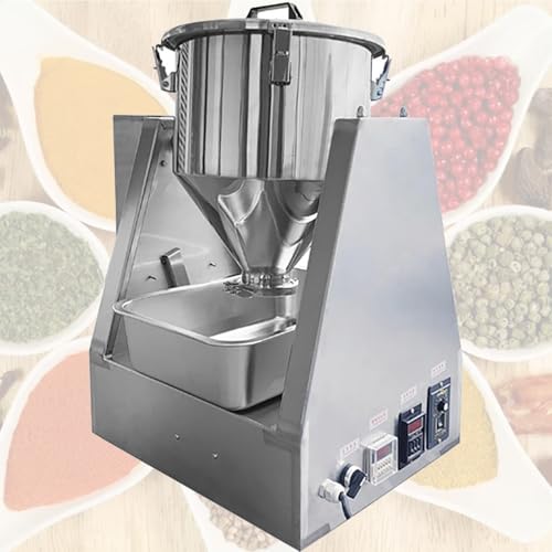 Mezclador automático de polvo de laboratorio, máquina mezcladora de acero inoxidable de grado alimenticio para materiales secos y húmedos