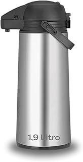 Garrafa térmica inox 19l café chá restaurante hotel empresa terere ch