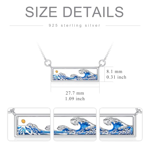 Mountain Mustard Seed Necklace 925 Sterling Silver Mountain Faith Pendant Necklace Mountain Mustard Jewelry Gifts for Women3