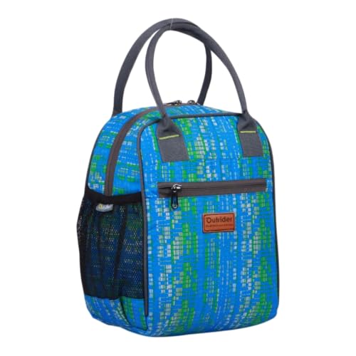 Image of Outrider Polyester Jumbo Lunch Bag,Lunch Bag for Office Men, Women and Kids, Quality Tiffin Bag for School, Picnic, Work, Carry Bag for Lunch Box, 12 litres,