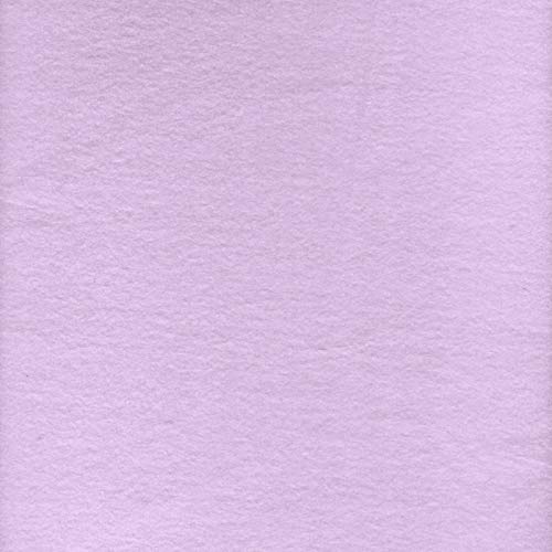 Luxurious Lavender Anti-Pill Fleece Fabric - Soft, Durable, and Versatile Material by the Yard