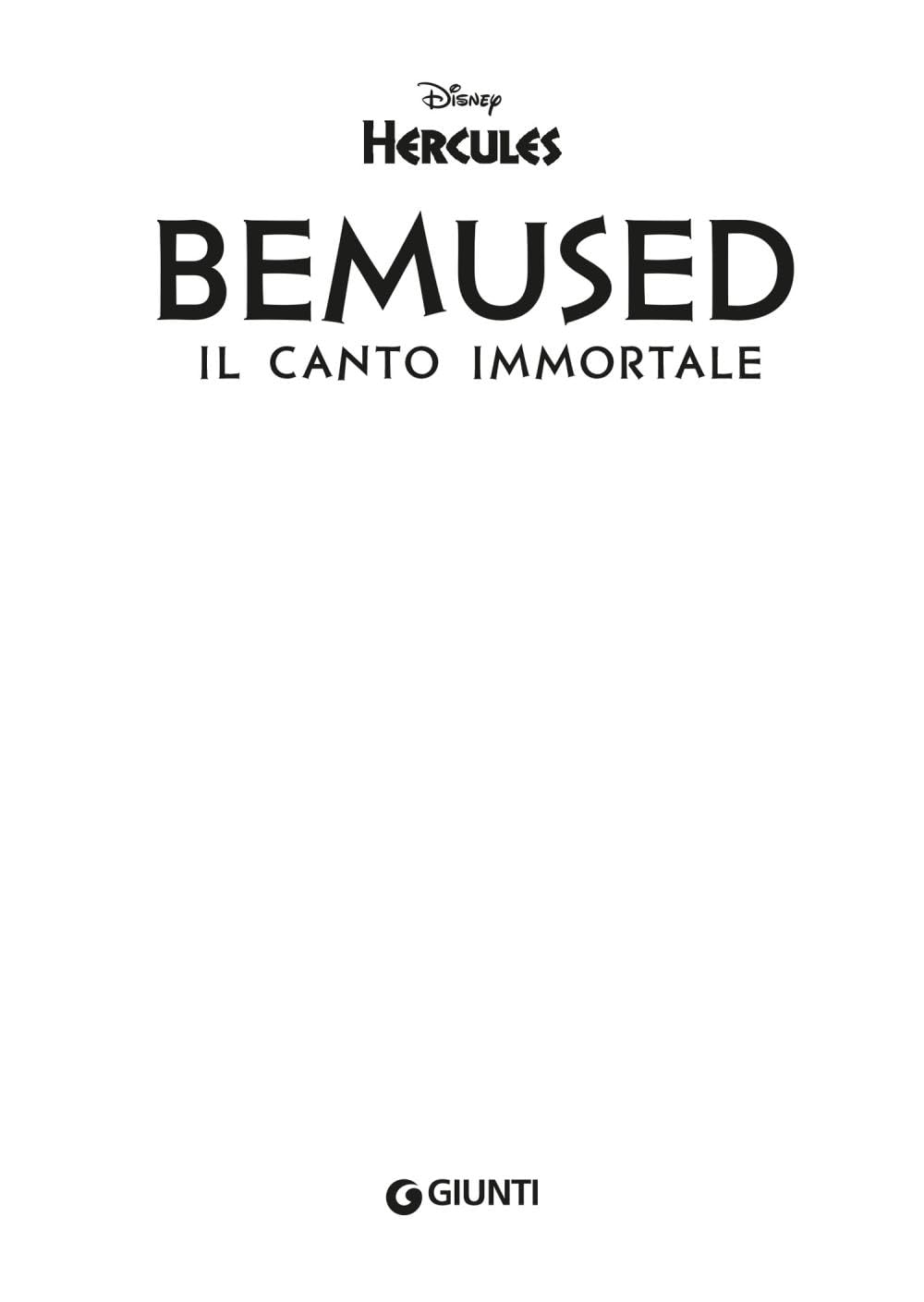 Bemused. Il canto immortale. Disney Hercules