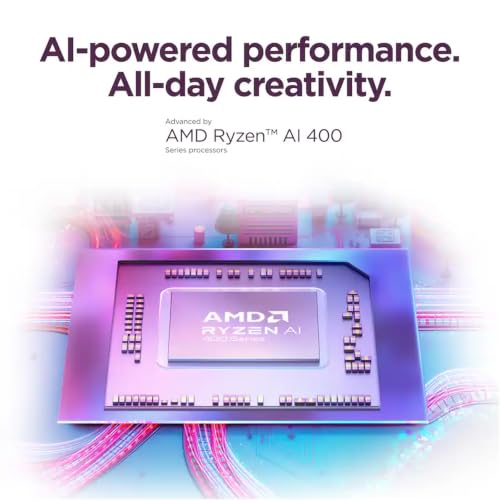 Image of Lenovo Yoga 7a 2-in-1 Copilot+ AI PC Laptop, 14 inch 2K OLED Touchscreen Display, AMD Ryzen AI 5 430, 16GB LPDDR5X, 512GB SSD, Backlit Keyboard, Fingerprint Reader, Windows 11 Home, EAT Black Stylus Pen