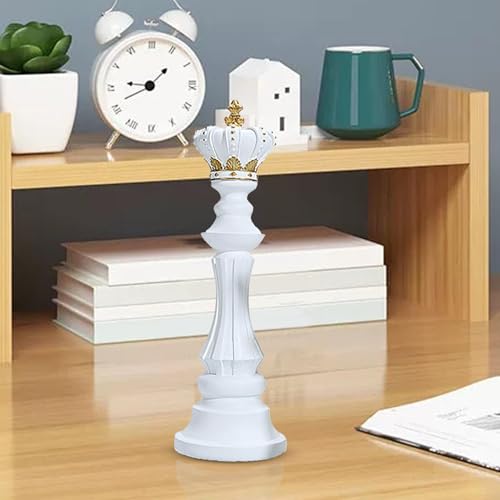 Décoration échecs en résine haut de gamme pour intérieur chic et épuré