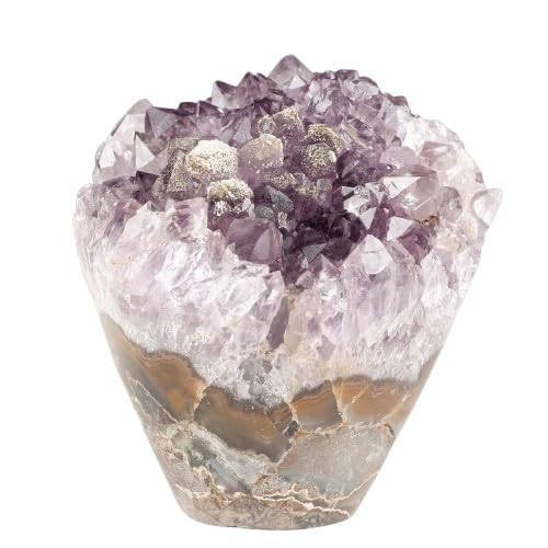 【東昇天然石】1.1Kg アメジスト クラスター アメジスト ウルグアイ産 282-746