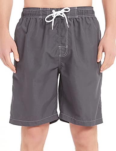 Image of KAILUA SURF Mens Swim Trunks Long, Quick Dry Mens Boardshorts, 9 Inches Inseam Mens Bathing Suits with Mesh Lining