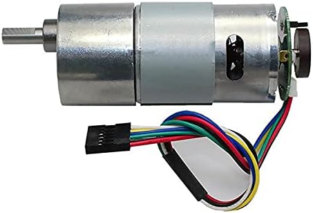 37GB545D DC geared motor with encoder 6V12V high power high torque permanent magnet DC motor - (Speed(RPM): 12V-1000)