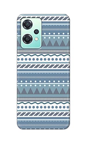 Image of Printed Hard Back Cover Case for OnePlus Nord CE 2 Lite 5G Back Cover (Seamless Geometric Tribal Pattern) -1803