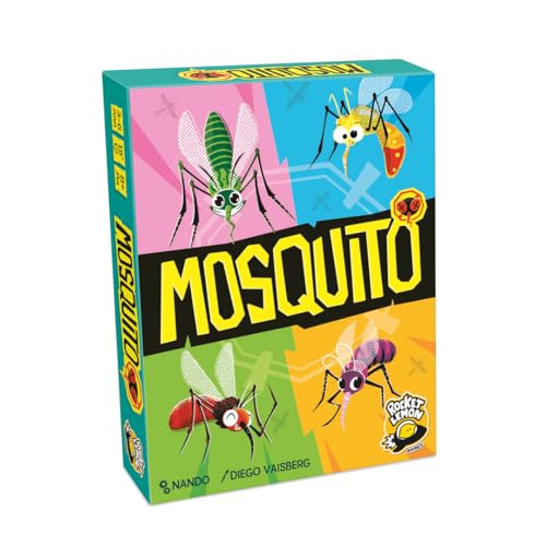 Rocket Lemon Mosquito - Juego de Cartas - Juego de Mesa Familiar de...