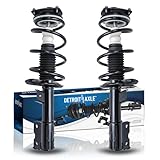 Detroit Axle - Both (2) New Front Driver & Passenger Side Complete Strut & Spring Assembly for 2008 2009 2010 2011 2012 Nissan Rogue
