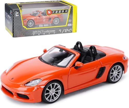 Modelo de Coche Bburago 1:24 Prosche 718-Boxster miniatura 1