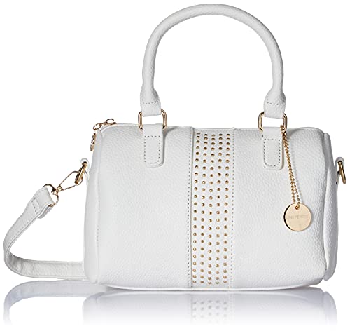 Lino Perros White Leatherette Satchel (White) (B07JN1LS1F) Amazon Price History, Amazon Price Tracker