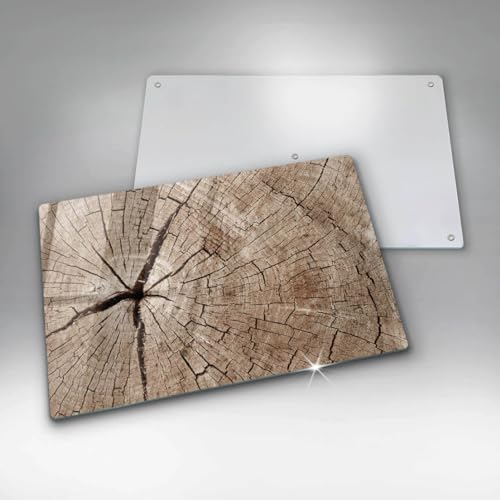 Planche à découper induction 80x52cm grand format arbre résistant - 6