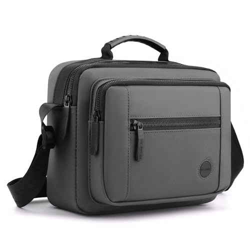 Messenger Bag for Men Crossbody Bags Shoulder Small Man Purse Lightweight Handle Bags Multi-pocket for Work Traveling