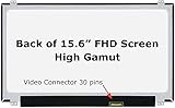 WARWOLFTEAM New Screen Replacement for NV156FHM-N43 V8.0, FHD 1920x1080, High Gamut, IPS, Matte, LCD LED Display with Tools