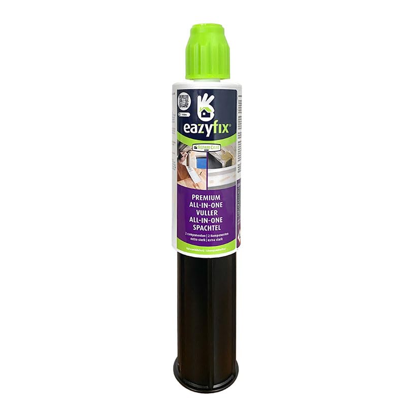 EAZYFIX® All-in-One Filler - Multi Purpose Repair Paste for Wood Concrete, Stone & More - 150 ML, clear