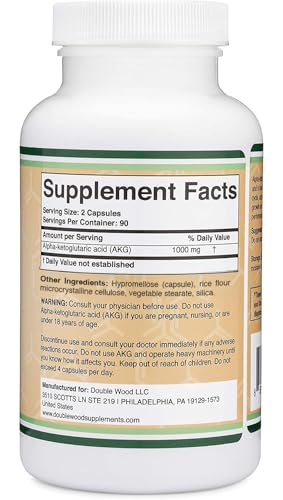 Double Wood Supplements DWAKG Longevity Supplement