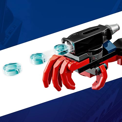 Image of LEGO ǀ Marvel Miles Morales Mech vs. Spider-Man 2099 - Fully Jointed Super Hero Building Toy - 76337