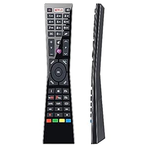 UNOCAR RM-C3231 Sub RM-C3232 Remote Replacement for JVC Smart 4K UHD LED LCD TV, JVC 24 32 43 49 55 inch 1080p Smart TV, LT-24C660 LT-32C670 LT-40C860 LT-55C860, with Netflix YouTube and F-PLAY Button