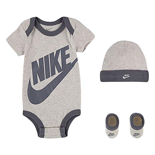 Image of Nike unisex-baby Bodysuit Beanie Set