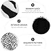 CALLARON Beret Hat for Women Winter Fleece Hat Fashion French Hat Zebra Stripe Beret Hat Cow Animal Printing Cap Winter Warm Beanie Faux Fur Beret