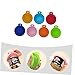 SUPVOX 7pcs Silicone Can Covers for Pet Food Flexible Leak Lids Light Orange Green Yellow Red Dark Keep Canned Food Fresh