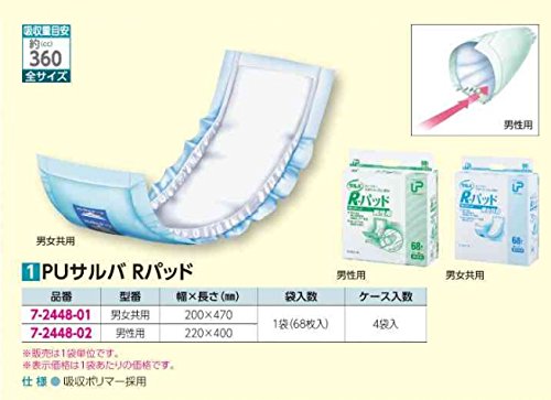 Amazon | 白十字 PU Rパッド 男女共用 /7-2448-01 | 白十字 | 大人用 