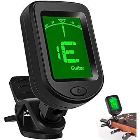 SULIVES Clip-On Digital Guitar Tuner Cover