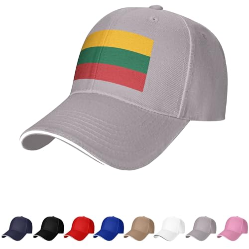 Chapeau drapeau de la Lituanie Casquettes lituaniennes pour homme femme drapeau de la Lituanie Casquette de baseball Trucker Dad Hat