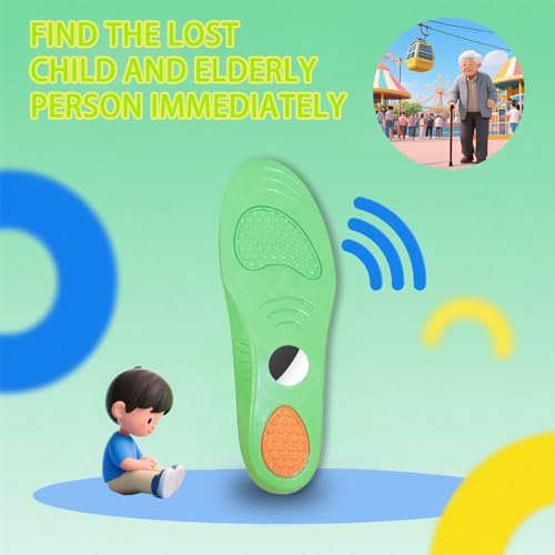 Plantillas con compartimento oculto para AirTag, cómodas y universales miniatura 4
