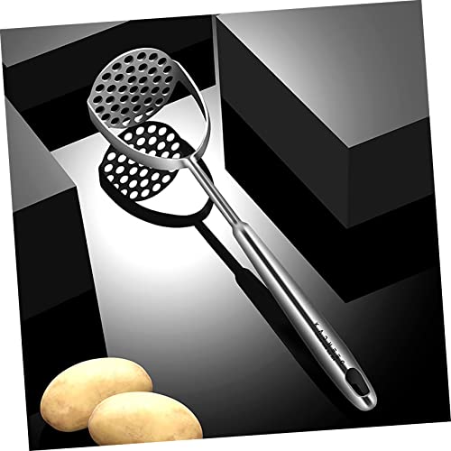 Kartoffelstampfer, 1 Stück Stampfer Multitools Knoblauchwolf Werkzeug Lebensmittelzerkleinerer Metall Kartoffelpresse Kartoffelpresse Reispresse Handwerkzeug Kartoffelschlammpresse Avocadopresse Baby