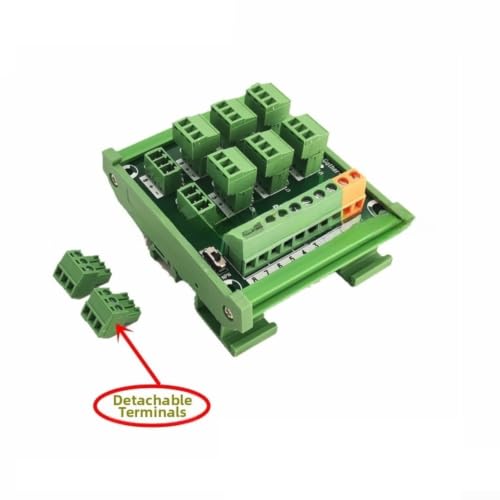 Abrazadera de sensor de 8 canales NPN PNP de 3 hilos con indicador LED verde 4
