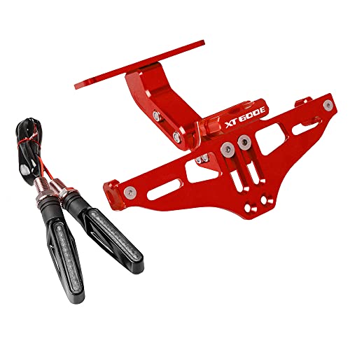 Support de Plaque Yamaha XT600E 1999-2003 Moto Noir Arrière - 2
