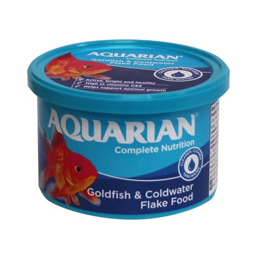 Image of Aquarian Goldfish Flakes 50g – Complete Nutrition Fish Food for Vibrant and Healthy Aquarium Goldfish