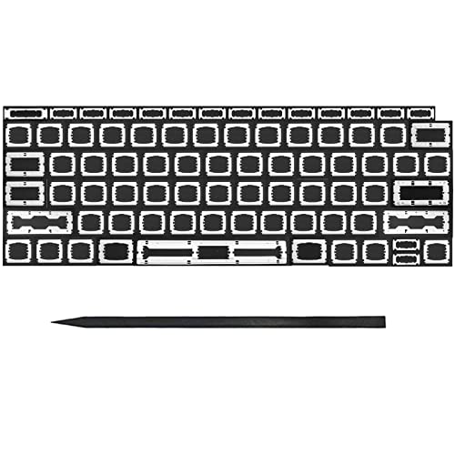 Bfenown Replacement Keyboard Keycaps Keys Butterfly Clips Hinge For Macbook P...