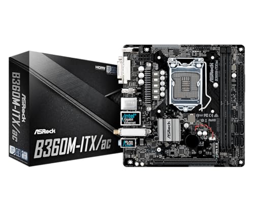 ASRock Intel B360チップセット搭載 Mini-ITXマザーボード B360M-ITX/ac