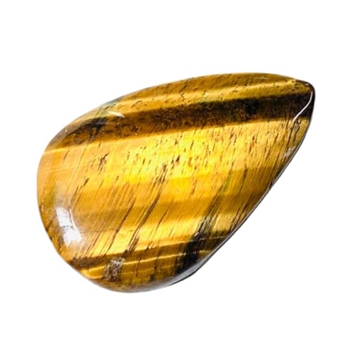 Cabochon œil de tigre naturel stable 37 mm pour réussir vos sertissages DIY