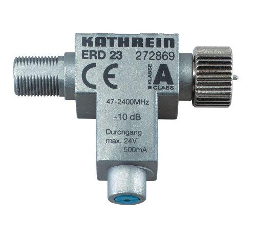 Kathrein ERD 23 Dämpfungswähler (F-Anschluß) 47-2400 MHz 0,5-10 dB