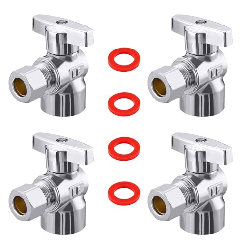 Minimprover 4 Pack Premium Brass Chrome plated 1/2