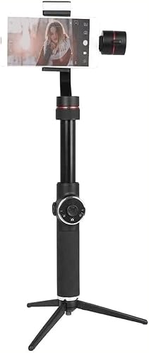 Miniatura 3 de Estabilizador de cardán de 3 ejes para smartphone, cardán portátil de mano, rotación de 320°, trípode de teléfono portátil, adecuado para viajes,