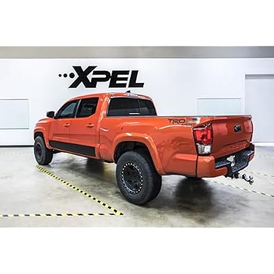 XPEL ARMOR Black Universal Rocker Panel Guard, 9 x 30' - Truck Exterior Protection Film Kit for Rocker Panels against Road Debris and Damage