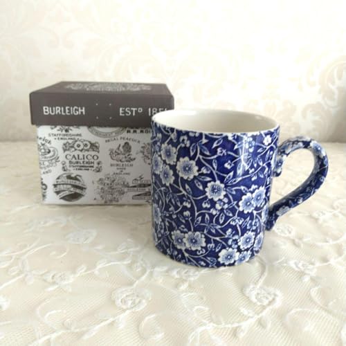 バーレイ Burleigh ブルーキャリコ マグカップのサムネイル