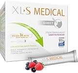 XLS Medical - Captagrasas Direct - Sticks Captagrasas - Tratamiento para Perder Peso con Sabor a Frutos Rojos - Capta 28% de la Grasa Ingerida - 90 Sticks, 1 Mes de Tratamiento