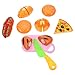 TOYANDONA 1 Set Simulation Pizza Brotspielzeug Künstliche Lebensmittel Schneiden Spielzeug Küche Talend Spiel Spielzeug