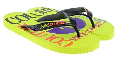 VERSACE JEANS COUTURE - Chanclas Fondo Flip Flop Amarillo, amarillo, 39 EU VERSACE JEANS COUTURE - Chanclas Fondo Flip Flop Amarillo, amarillo, 39 EU