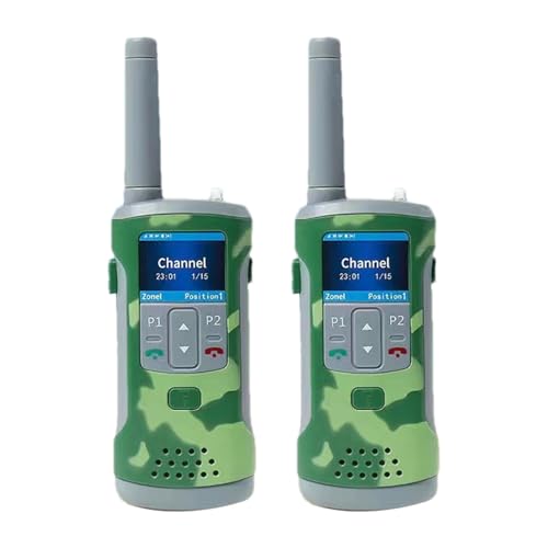 Tioheam Walkie Talkies de largo alcance para niños,Walkie Talkies de largo alcance | Walky Talky ligero para niños - Walkie Talkies pequeños y portátiles para niños, juguete interactivo entre padres e