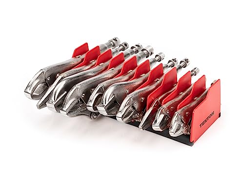 TEKTON Locking Pliers Set with Rack (10-Piece) | PLK99904