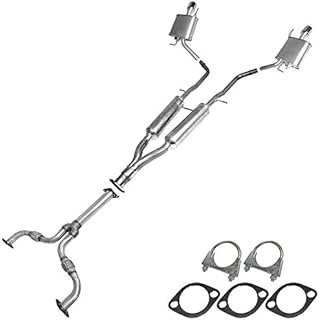 Y Flex Pipe Resonator Mufflers Exhaust System Kit fits: 2007-08 G35 09-2010 G37
