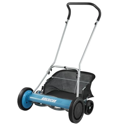 American Lawn Mower 2002-20 20" 5-Blade Reel Mower with Grass Catcher